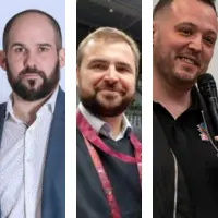 Julien Bosch, David Degouy, et Tony Helynck, Réseau Entreprendre Occitanie Méditerranée